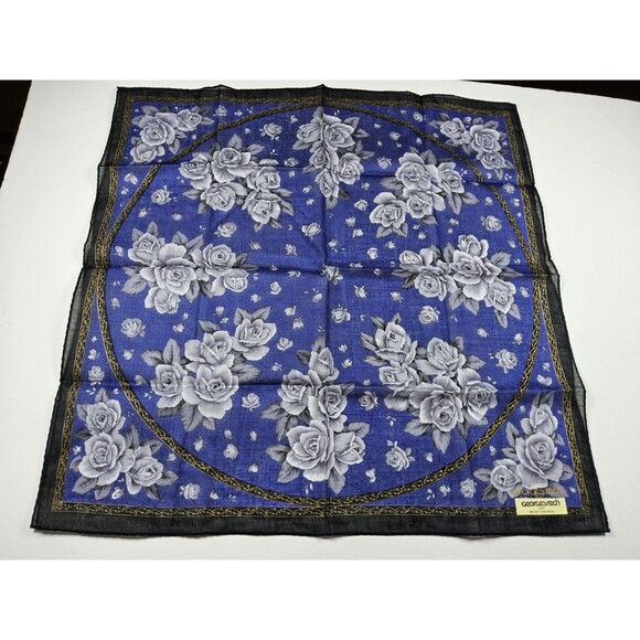 Georges Rech Lot Of 3 Handkerchief Neckerchief Bandana Scarf - Picture 3 of 5